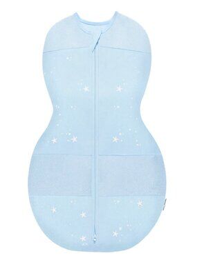 Sleepea 5-Second Baby Swaddle in Sky Stars | Small | Happiest Baby